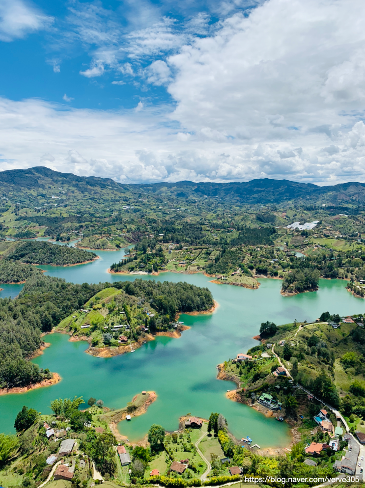 [콜롬비아: 엘뻬뇰&과타페] 거대한 인공호수! 그리고 콜롬비아에서 가장 컬러풀한 마을 과타페