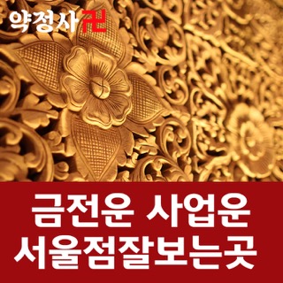  금전운 사업운 서울점잘보는곳 최고의 점사 약정사!