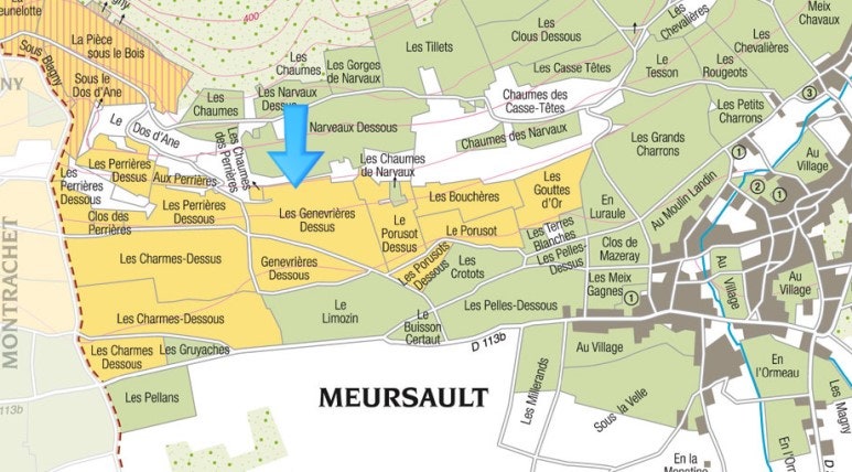 Pierre-Yves Colin-Morey, Meursault 1er Cru 'Genevrieres', 2014 (피에르 이브 ...