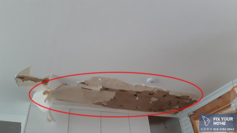 벽지 윗집 누수 보상 보상 범위 비용 완벽정리