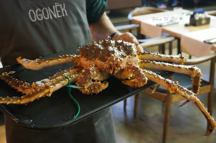  블라디보스톡 킹크랩 맛집 오그뇩 OGONEK 카톡으로 예약 후 다녀온 후기