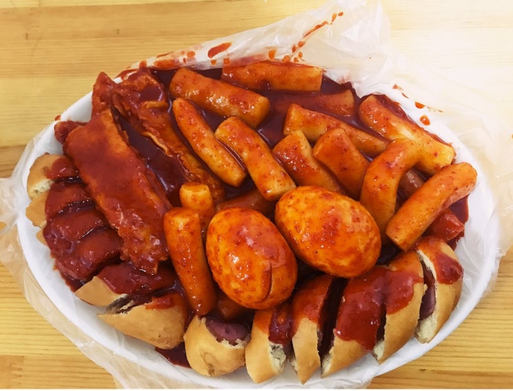  [아차산/떡볶이] 중독성 있는 매콤달콤 꿀맛 핫도그 떡볶이 "신토불이 떡볶이"