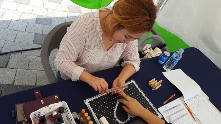  충북 청년주간 출장네일아트 행사 이벤트 아트연