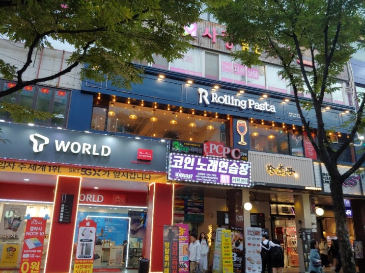  범계역로데오거리  범계역상가1층 초메인자리 임대
