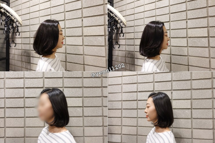  합정역 미용실 준오헤어 메세나폴리스점 에서 가을 단발펌 하고왔어요:D