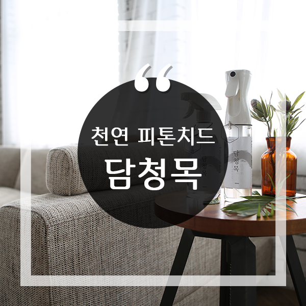  천연 피톤치드 담청목, 믿을 수 있는 성분