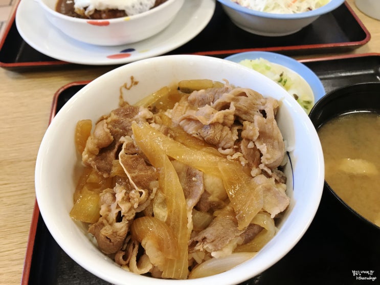  마츠야(松屋) 다이묘 잇쵸메점 규메시(牛めし;소고기덮밥)