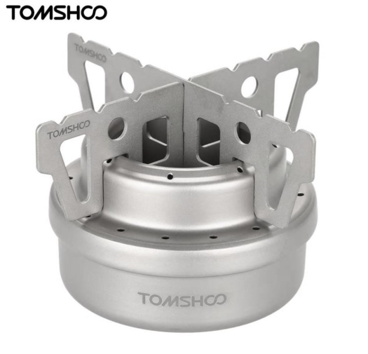 TOMSHOO Titanium Alcohol Stove(톰슈 티타늄 알코올스토브) + 사용후기