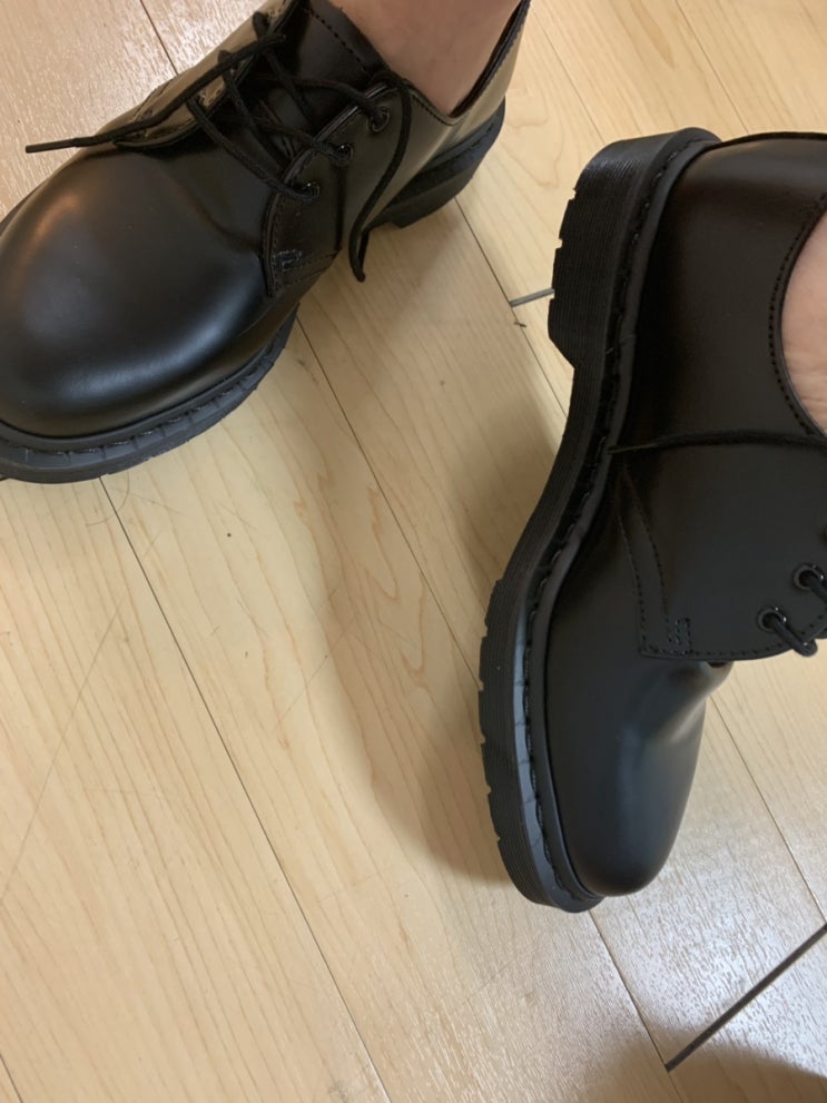  닥터마틴 모노1461 14345001신발 사이즈, 착용후기!/닥터마틴브랜드(Dr martens) 신발구매후기