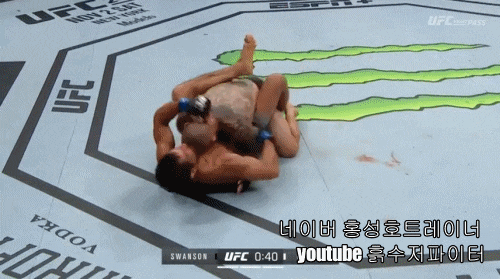  ufn 161 컵 스완슨 vs 크론 그레이시 영상+움짤