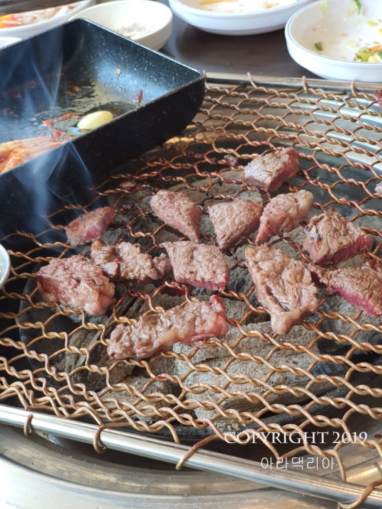 수지 동천동 소고기 정육식당 , 가성비 좋은 소떼마을