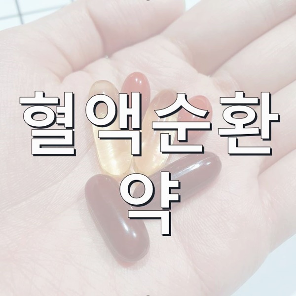  혈액순환 약 5년차, 만족도 200% 회고록
