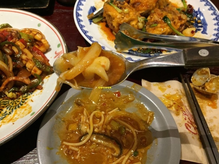  파미에스테이션 맛집 차알에서 점심