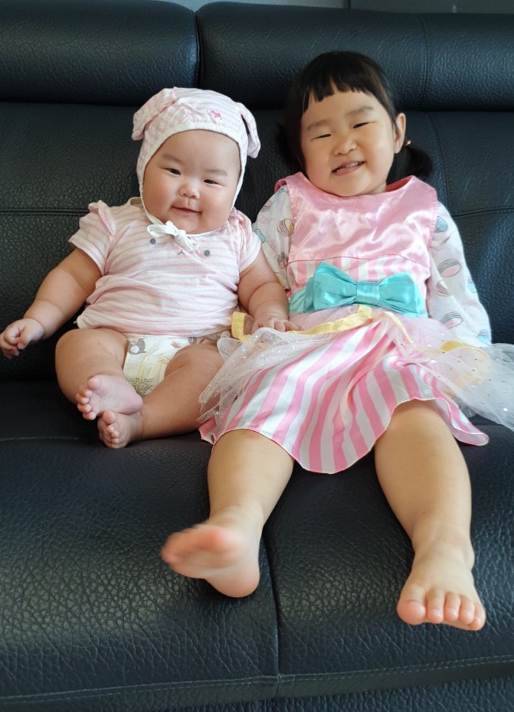 38개월유아열감기/4개월아기/영이와 하뚜의 일상