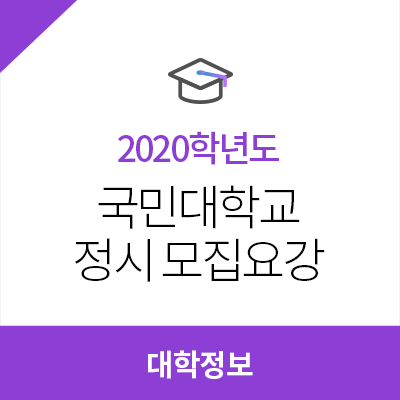  2020학년도 국민대학교 정시 모집요강, 3개년 정시 경쟁률