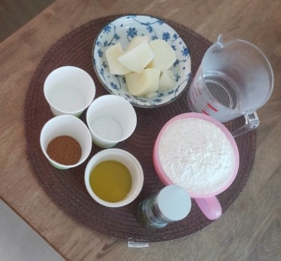  리틀 포레스트 감자빵 만들기 : )