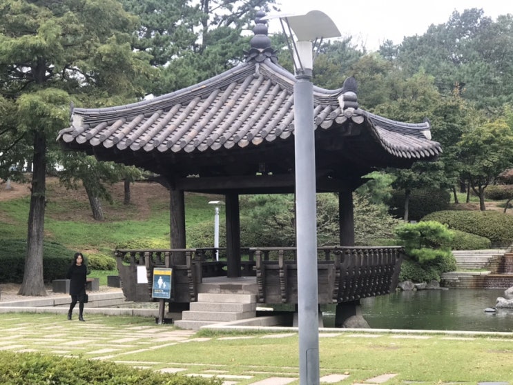  울산 동구 현대백화점 옆 공원