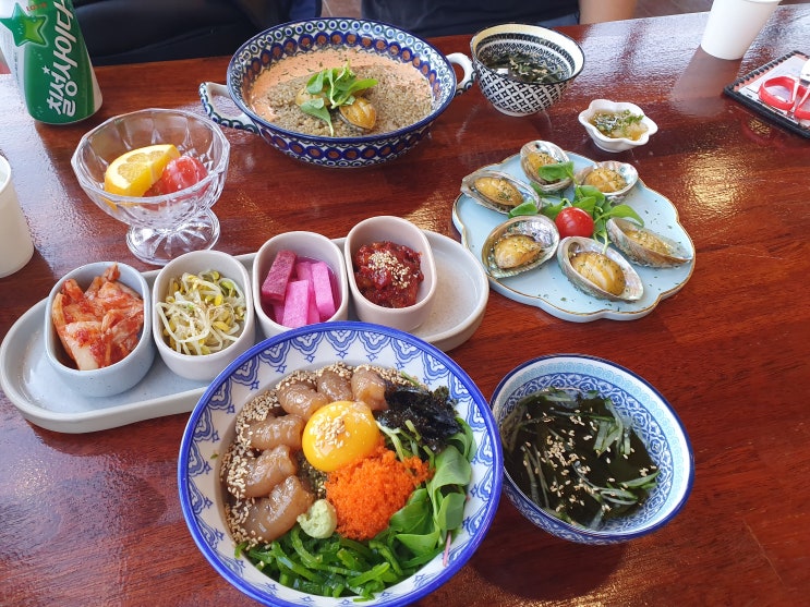  기장 어느 멋진 날, 전복 새우 가정식