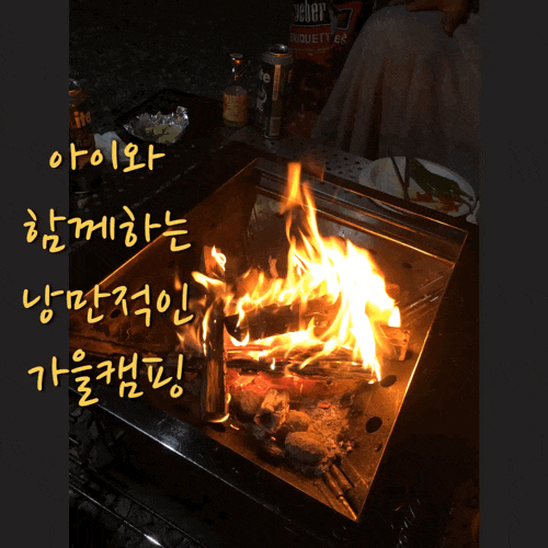  [경기도 포천캠핑장]꿈에그린캠핑장, 아이와 가을 캠핑 준비물 및 장박가격(수영장,방방)