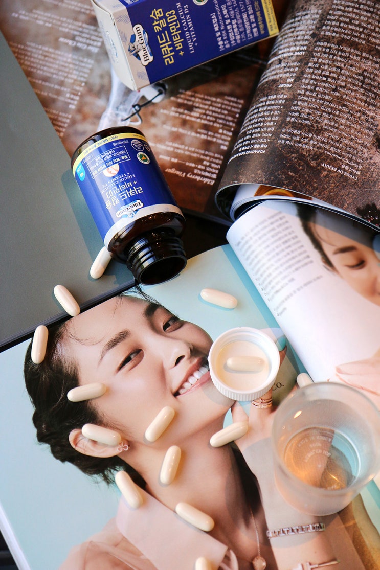  블루검 리퀴드 칼슘&비타민D 호주 건강기능식품 뼈건강 골다공증 없고파!