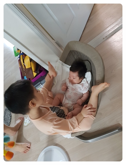  생후 100일아기 발달 및 일상-뒤집기,결막염