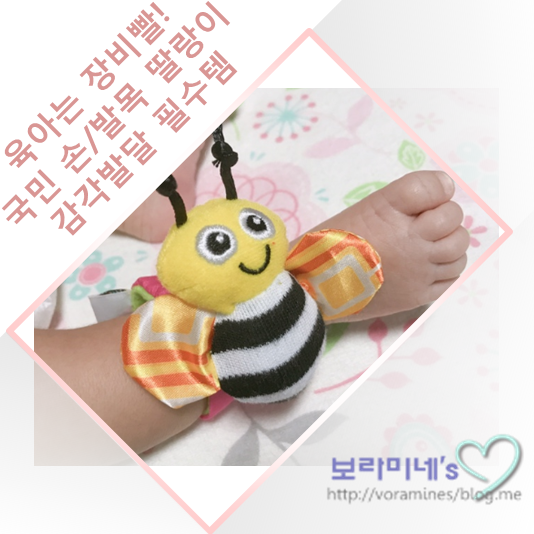 국민 딸랑이 손발목 세트 육아용품 감각 발달 필수템