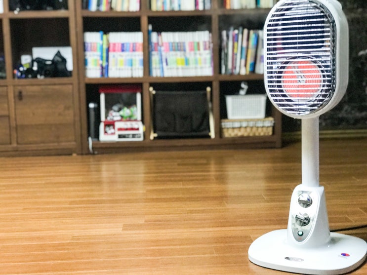  사무실 전기히터 가습기와 온풍기가 하나로