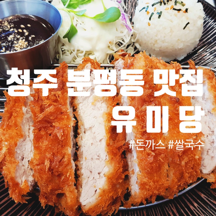  [청주분평동맛집] 청주 돈까스와 쌀국수 마라탕 맛집 : 유미당