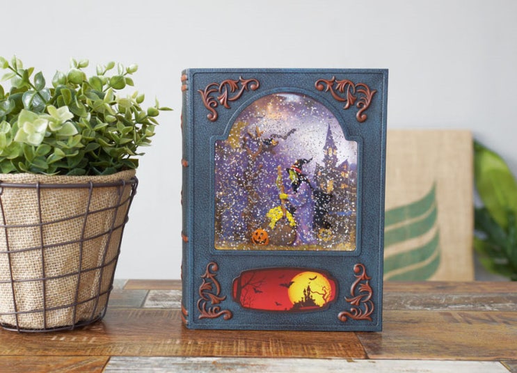  할로윈 워터볼 오르골 인테리어 장식 소품~