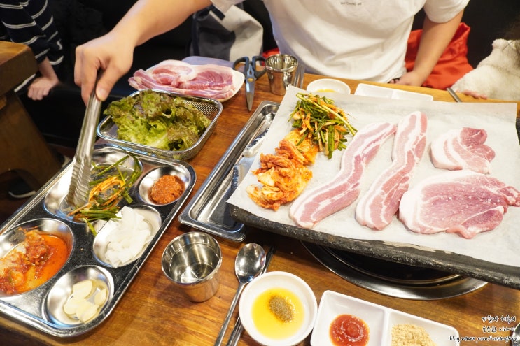  대화동 고기집 다구어 4인가족 고기 먹고 이가격 실화?!