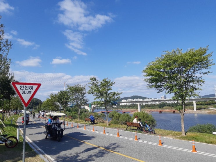  지난 주말로그 (강정보디아크 산책)