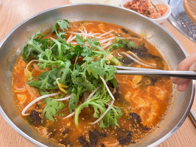  공주 얼큰이 칼국수 천안 성정점 지금 딱 생각나는 뜨끈한 국물!