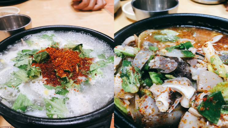  '식객'으로 유명해지기 전에도 유명했다는 순대국밥 맛집_ 제주 보성시장 감초식당 :D