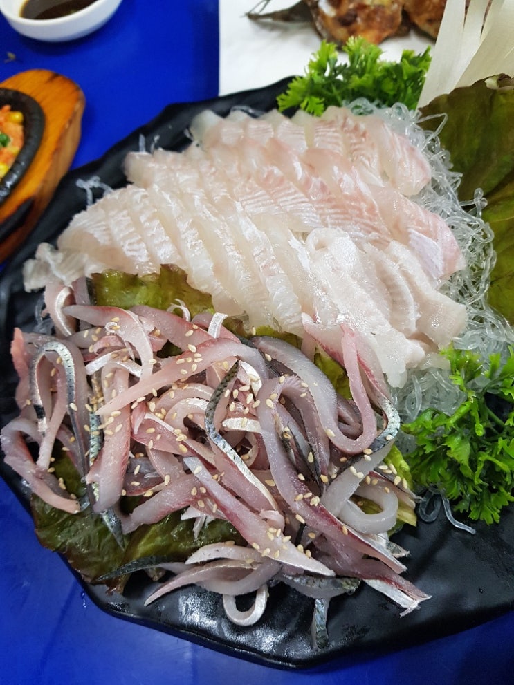 광주 문흥동 맛집 ) 수산물 회 백화점, 2차 역전할매