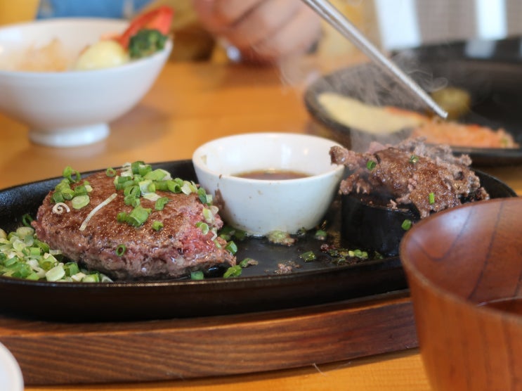  해운대 달맞이 맛집, 한우 함바그 맛있는 달맞이 밥집 추천 오이시함바그 달맞이직영점