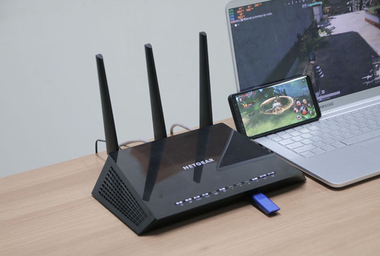 기가인터넷 무선공유기 넷기어 Nighthawk R7450 사용기