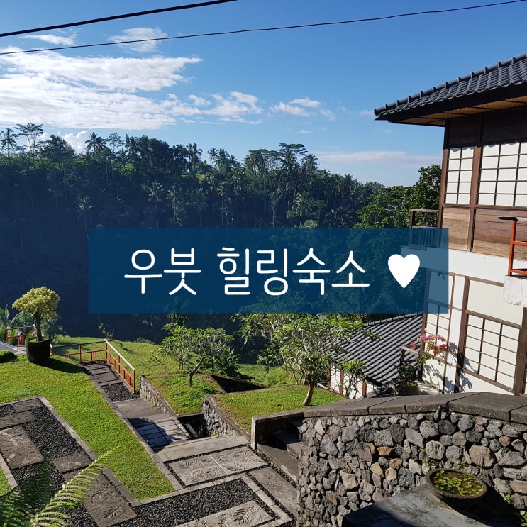  여자혼자발리여행 ) 우붓 번외 숙소 : 너무 좋았던 수아라푸라 리조트