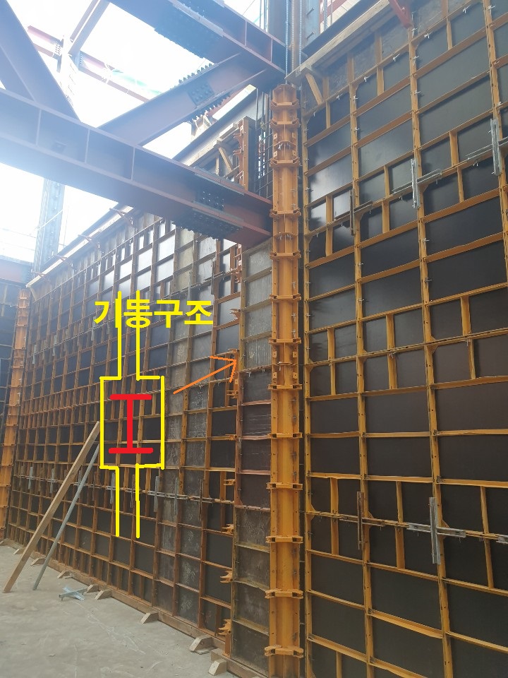 SRC조 철골기둥 거푸집 충주 시공현장입니다. SRC조 철골기둥 거푸집 충주 시공현장입니다.