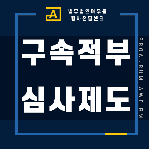  피의자석방 구속영장실질심사 구속적부심 변호사의 도움으로