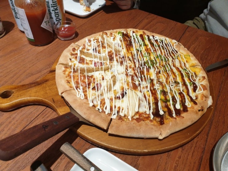  용강동 피자 추천 협성휴포레 앞 피피노피자 특히 땡초불고기피자 맛있다^^