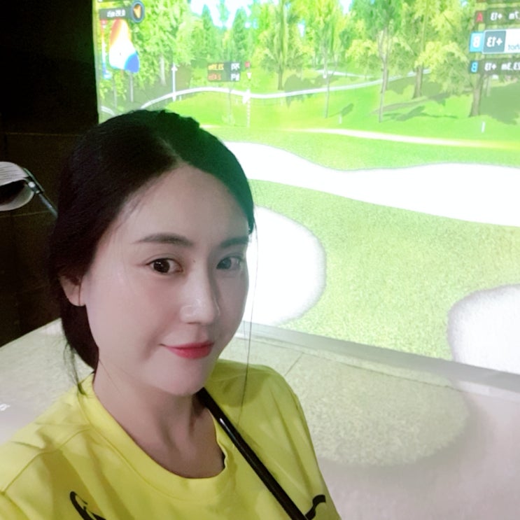 송파 골프연습장, 잠실 포미나스크린에서 투비전플러스에 반하다