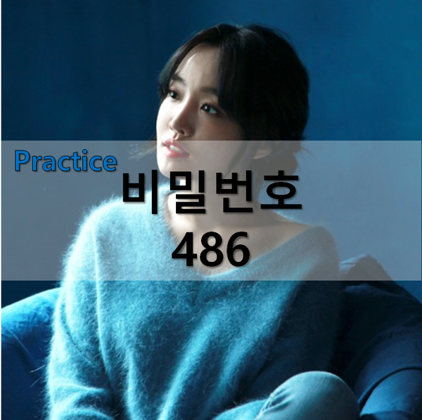  [기타연습]비밀번호 486 도입부 기타
