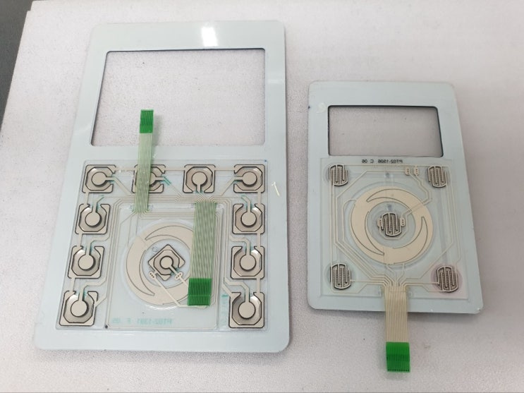 터치멤브레인스위치 와 정전용량방식 터치센서