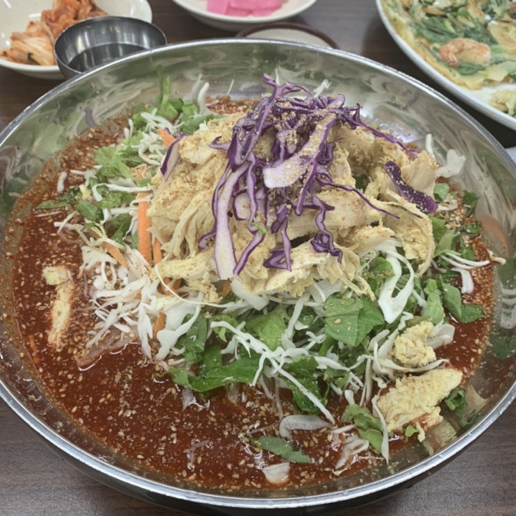  [행주산성] 가나안국수 초계비빔국수와 파전