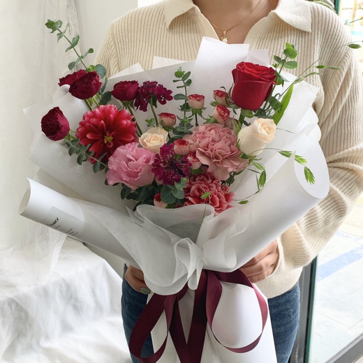  평택안중꽃집 이솝플라워 가을꽃다발