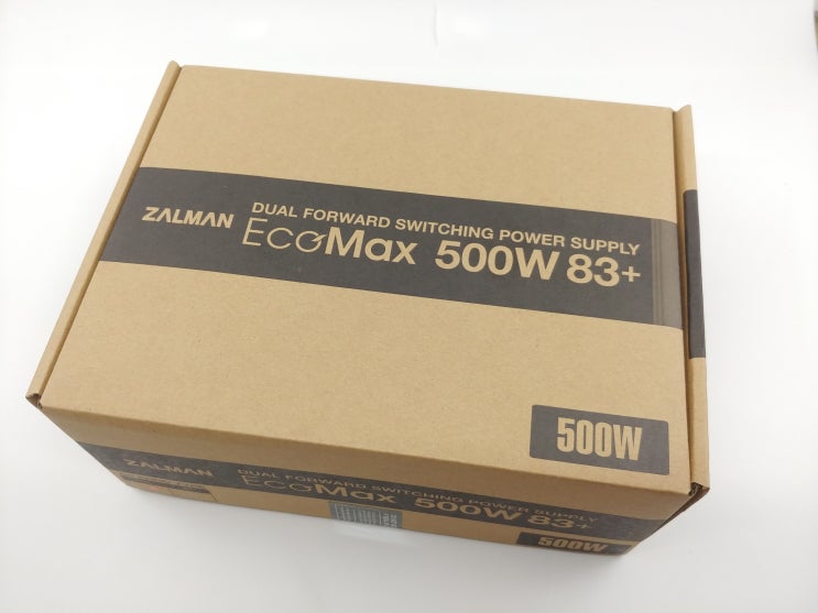 잘만 EcoMax 500W 83+ 리뷰