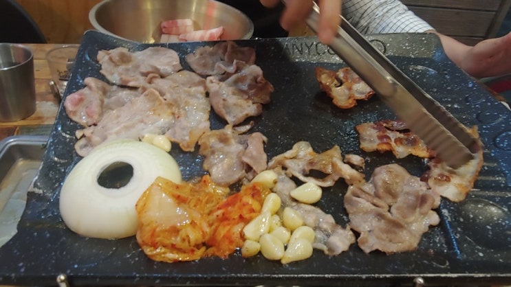  대패상회 대패삼겹살뿐만 아니라 대패목살도 있다.