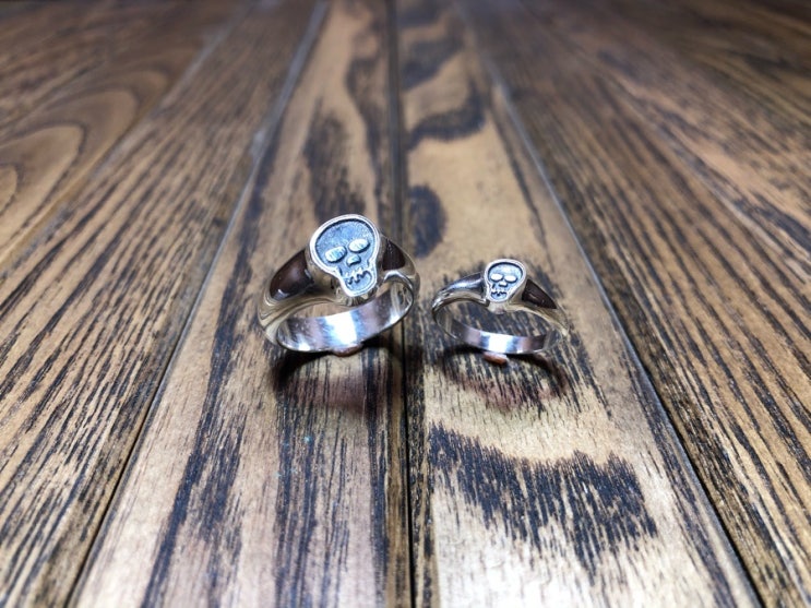  JOsilver mini skull ring (조실버 미니 해골반지)