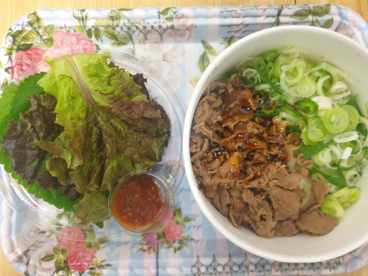  한솥도시락 10월의메뉴,숯불직화구이덮밥!