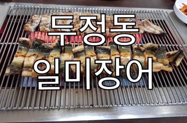  천안 장어맛집 두말필요없이 두정동 일미장어 직접담근김치 최고